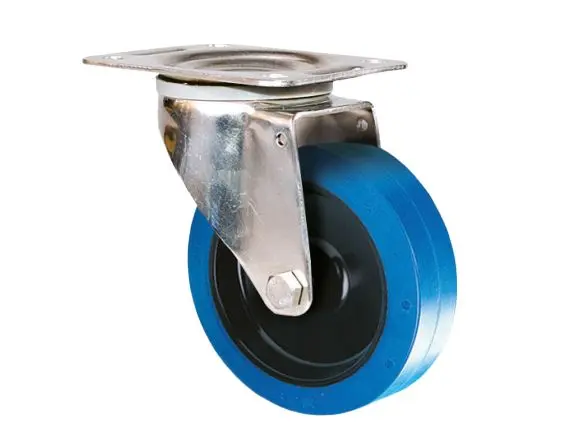 Produktfoto 1 von Guitel Hervieu Drehlager Lenkrolle, Rad ø 80mm, 100kg, Ges H. 108mm, Platte
