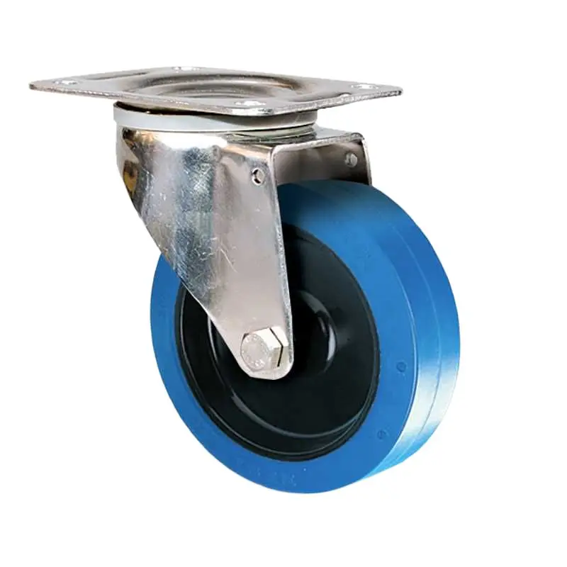 Produktfoto 1 von Guitel Hervieu Drehlager Lenkrolle, Rad ø 100mm, 150kg, Ges H. 128mm, Platte