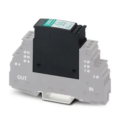 Phoenix PLUGTRAB PT B2 C1 C2 C3 Überspannungsschutzeinheit 450 mA 185V, Oberflächenmontage, -40 °C→85 °C