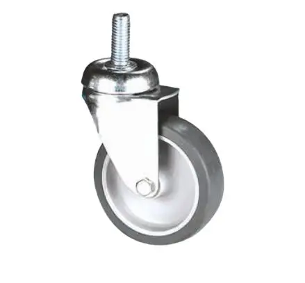 Produktfoto 1 von Guitel Hervieu Drehlager Lenkrolle, Rad ø 100mm, 60kg, Ges H. 134mm, Gewindebolzen