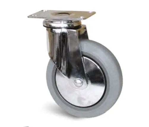 Produktfoto 1 von Guitel Hervieu Drehlager Lenkrolle, Rad ø 150mm, 100kg, Ges H. 193mm, Platte