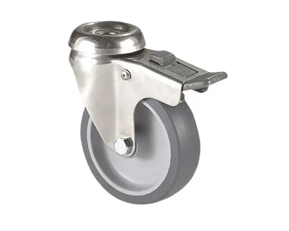 Produktfoto 1 von Guitel Hervieu Gebremst, schwenkbar Rolle, Rad ø 50 mm, 40 kg, Ges H. 70 mm