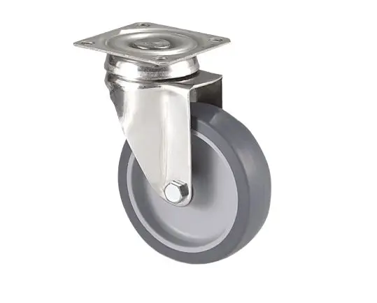 Produktfoto 1 von Guitel Hervieu Drehlager Lenkrolle, Rad ø 50mm, 40kg, Ges H. 70mm, Platte