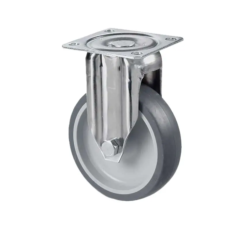 Produktfoto 1 von Guitel Hervieu Fest Lenkrolle, Rad ø 50mm, 40kg, Ges H. 70mm, Platte