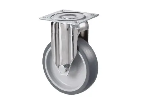 Produktfoto 1 von Guitel Hervieu Fest Lenkrolle, Rad ø 75mm, 60kg, Ges H. 106mm, Platte