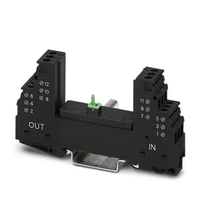 Produktfoto 1 von Phoenix PLUGTRAB PT Überspannungsschutzeinheit 24V dc, DIN-Hutschiene, -40 °C→85 °C