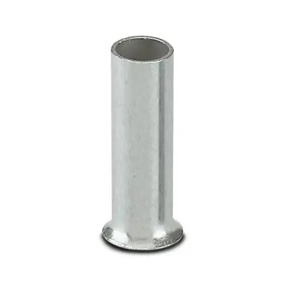 Produktfoto 1 von Phoenix Contact Aderendhülse, Stift ø 1.7 mm, Silber, 7 mm, 16 AWG max.
