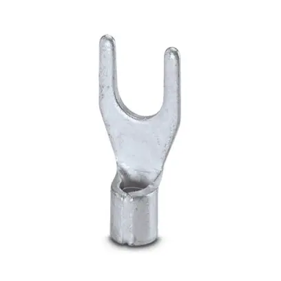 Produktfoto 1 von Phoenix Contact C-FC Silber Unisoliert Gabelkabelschuh B. 7.2 mm, M4 17 AWG 13 AWG