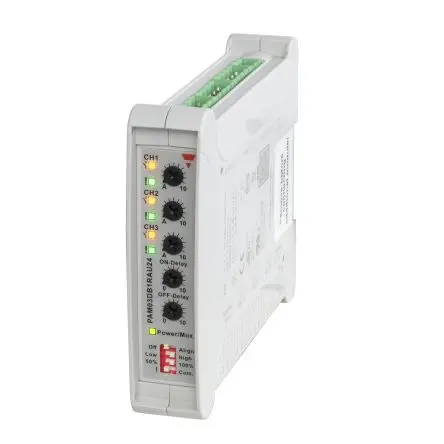 Produktfoto 1 von Carlo Gavazzi PAM03 Zylindrisch Optischer Sensor Durchgangsstrahl Relais Ausgang Feder 50 m