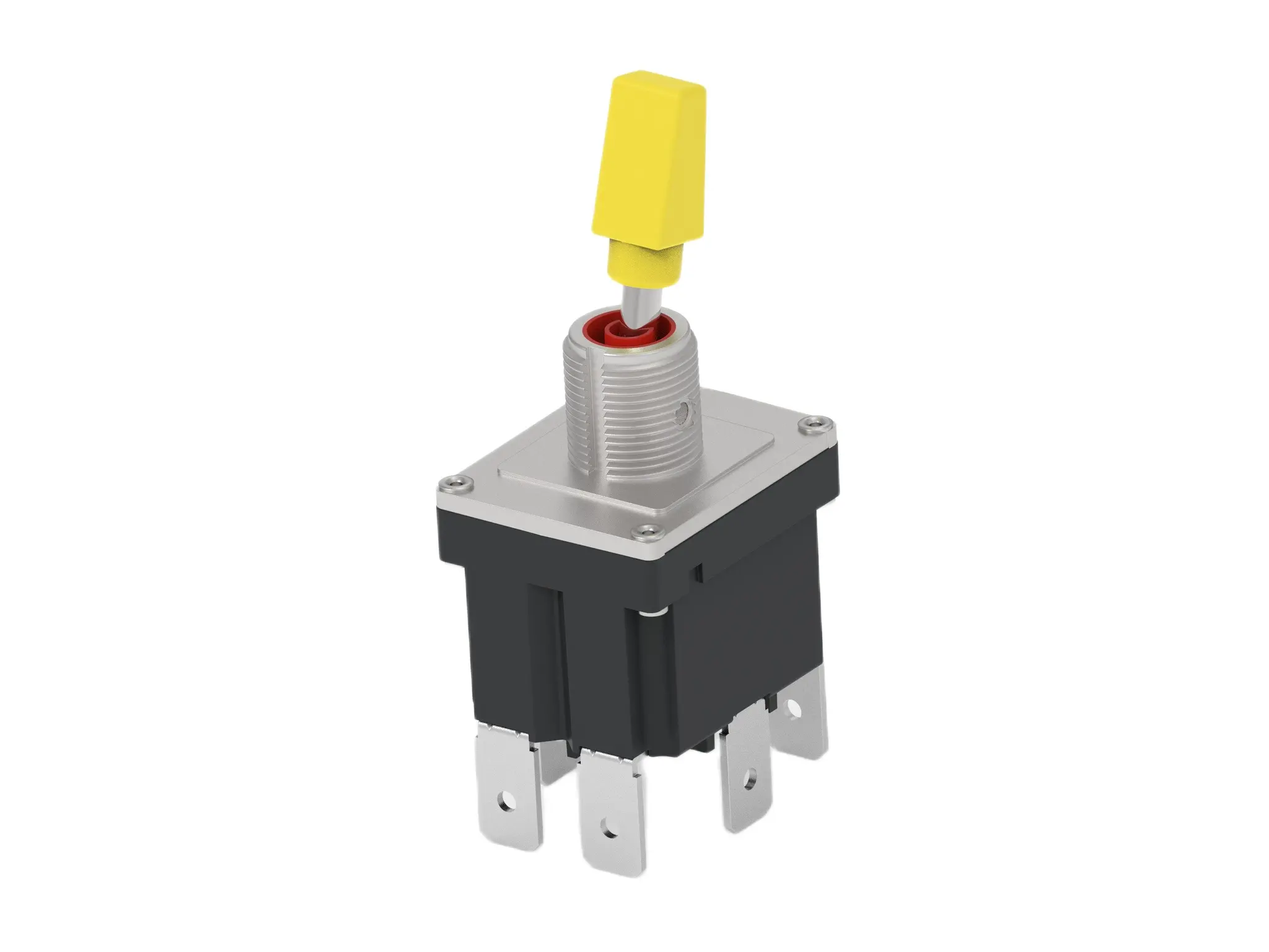 Produktfoto 1 von TE Connectivity Panel Kippschalter 2P, Ein-Aus-Ein, 250 V ac, 12A, IP67, Schraube