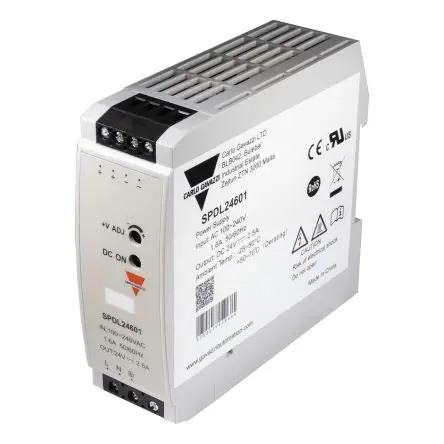 Produktfoto 1 von Carlo Gavazzi SPDL Schaltnetzteil 1-Ausg. 24V 60 W, DIN-Hutschiene 240V dc 10A
