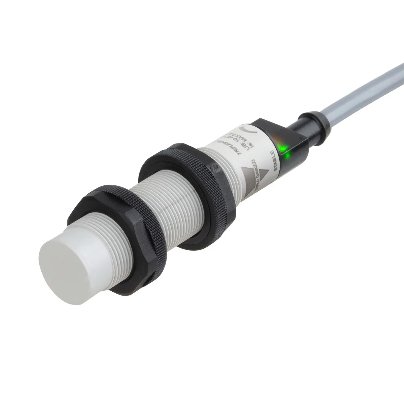 Produktfoto 1 von Carlo Gavazzi M12 Näherungssensor Kapazitiv, zylindrisch 12 mm IO-Link 24 → 230 V AC/DC, 24 → 230 V AC/DC