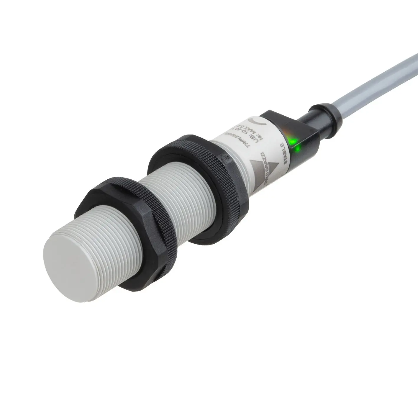 Produktfoto 1 von Carlo Gavazzi M12 Näherungssensor Kapazitiv, zylindrisch 4 mm IO-Link 10 → 40 V DC NO/NC