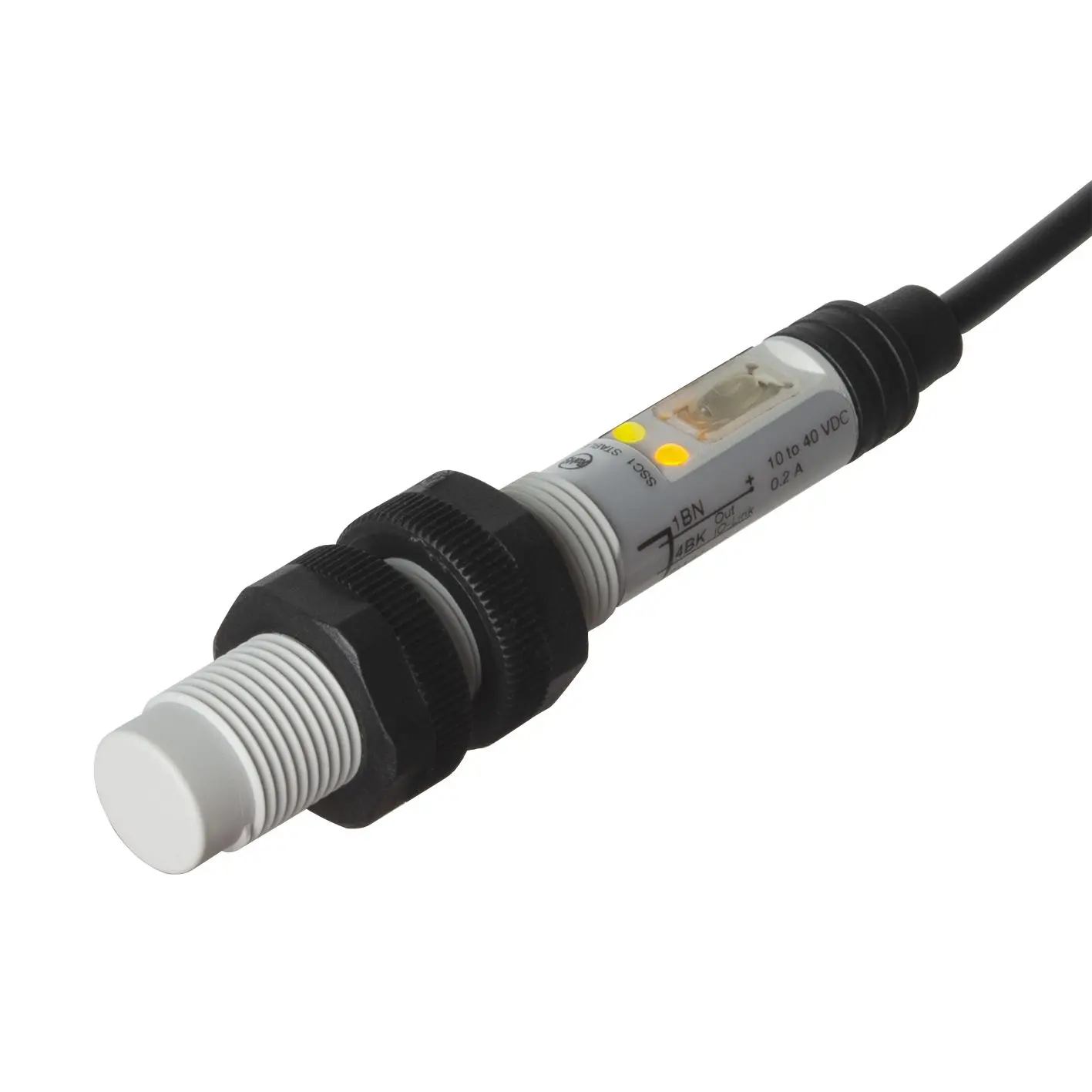 Produktfoto 1 von Carlo Gavazzi M12 Näherungssensor Kapazitiv, zylindrisch 8 mm IO-Link 12 → 36 V DC NO/NC