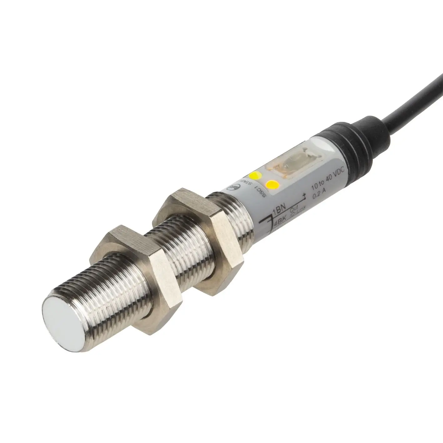 Produktfoto 1 von Carlo Gavazzi M12 Näherungssensor Kapazitiv, zylindrisch 4 mm IO-Link 12 → 36 V DC NO/NC