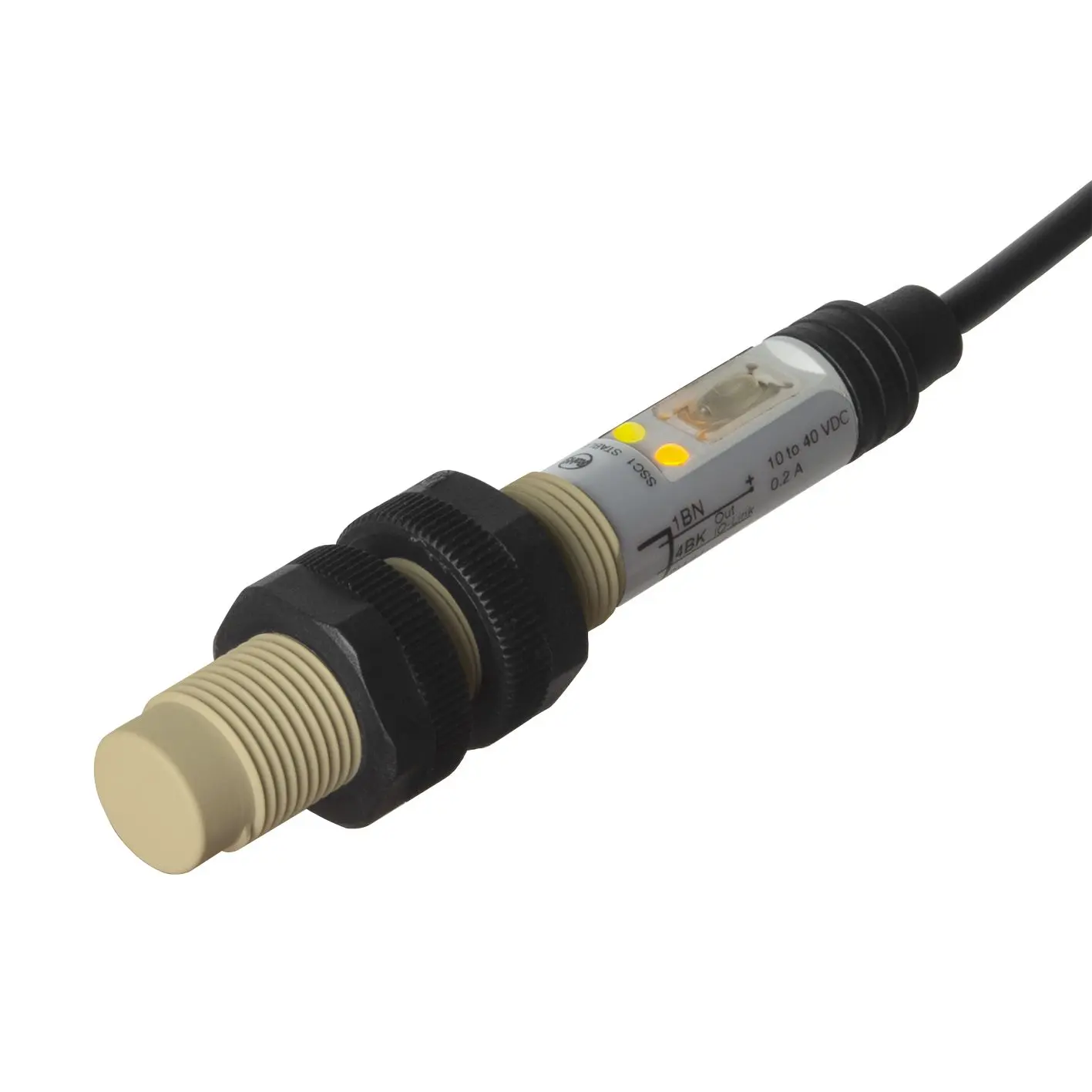Produktfoto 1 von Carlo Gavazzi M12 Näherungssensor Kapazitiv, zylindrisch 8 mm IO-Link 12 → 36 V DC NO/NC