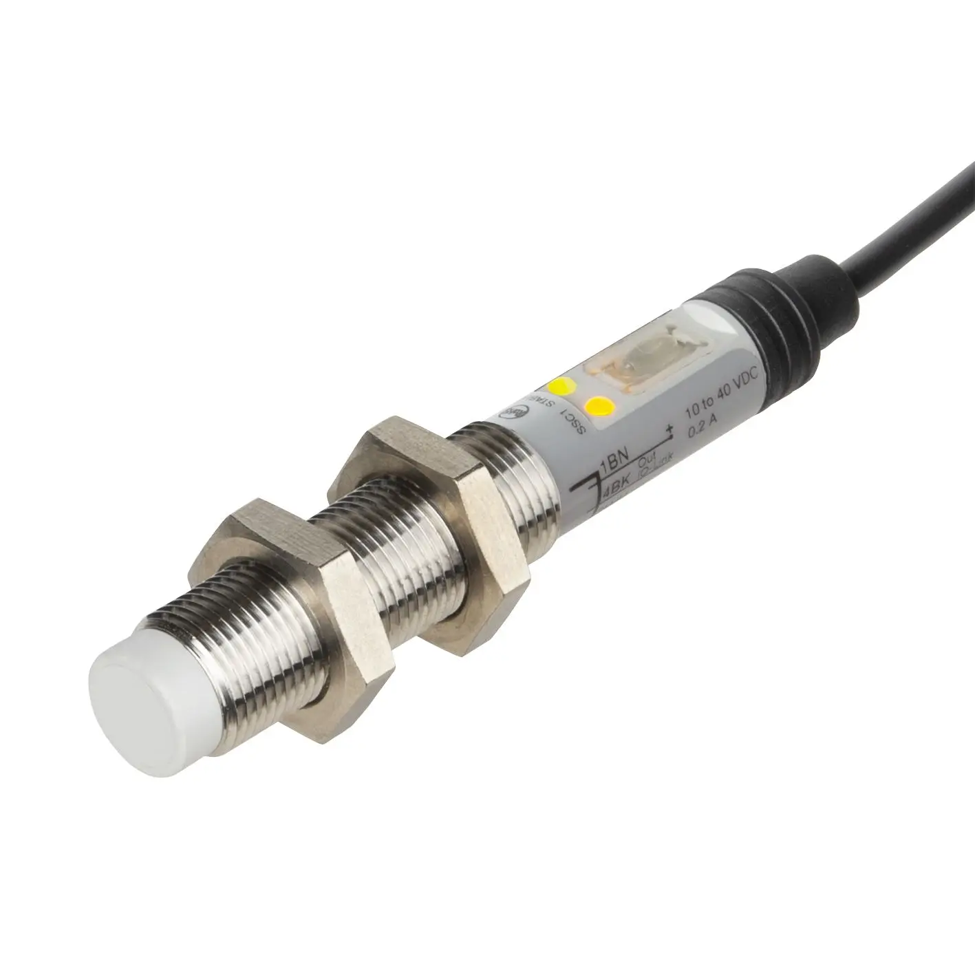 Produktfoto 1 von Carlo Gavazzi M12 Näherungssensor Kapazitiv, zylindrisch 8 mm IO-Link 12 → 36 V DC NO/NC