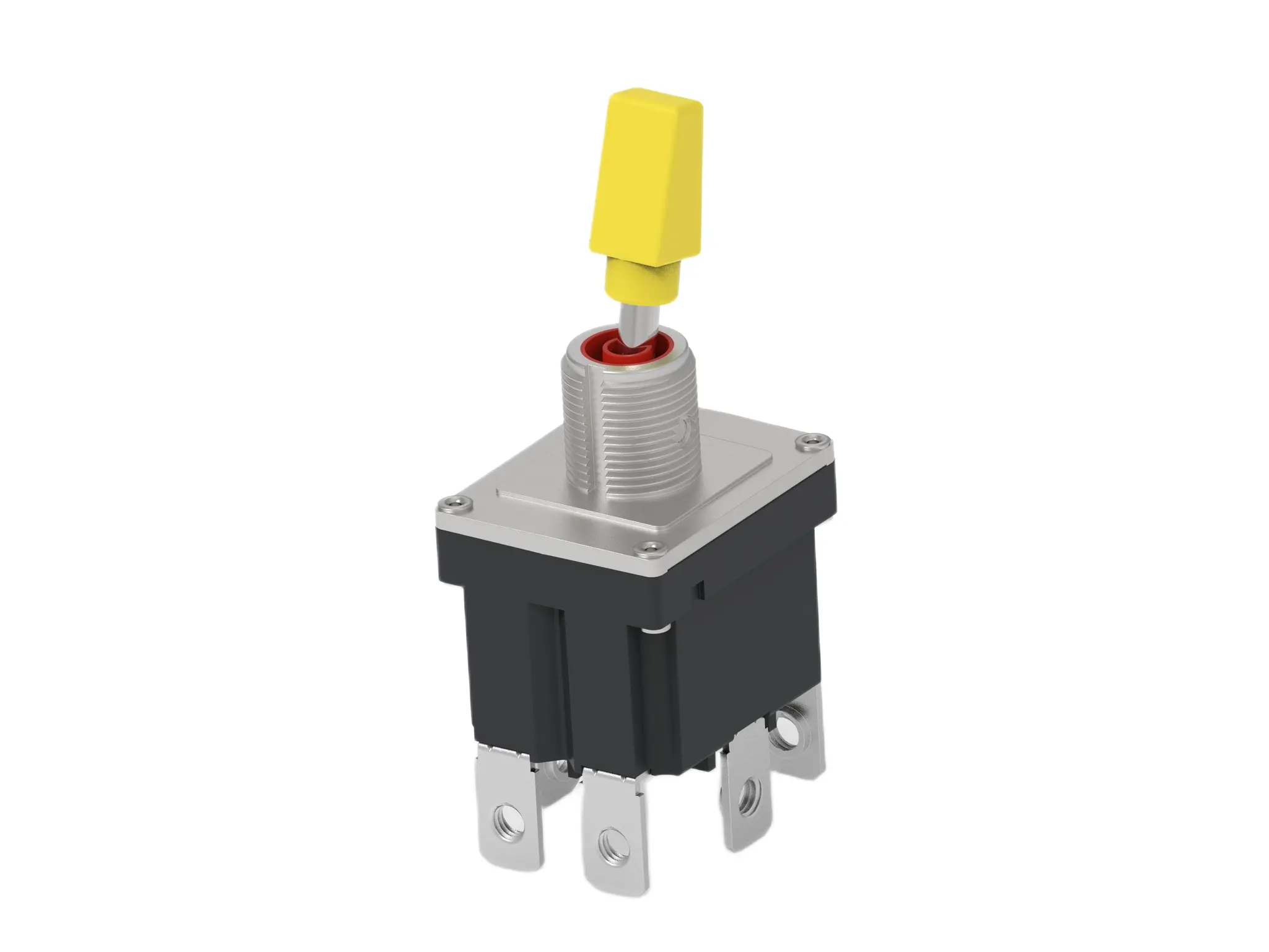 Produktfoto 1 von TE Connectivity Panel Kippschalter 2P, Ein-Ein, 250 V ac, 12A, IP67, Schnellverbindung
