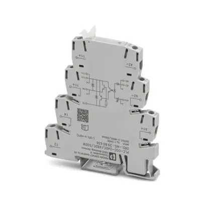 Produktfoto 1 von Phoenix Contact Halbleiter-Interfacerelais, 25 mA max., DIN-Schienen 24 V AC/DC min. 253 V AC/DC max. / 250 V AC/DC max.