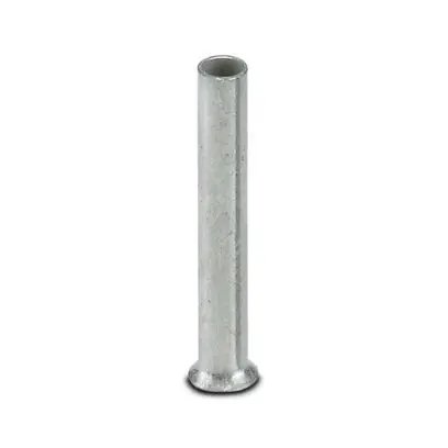Produktfoto 1 von Phoenix Contact A 0-75 Aderendhülse, Stift ø 1.2 mm, Silber, 10 mm, 12 mm, 18 AWG max.