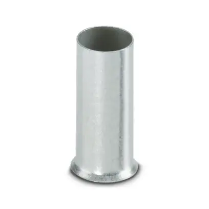 Produktfoto 1 von Phoenix Contact A 25 -18 Aderendhülse, Stift ø 7.3 mm, Silber, 18 mm, 18 mm, 4 AWG max.