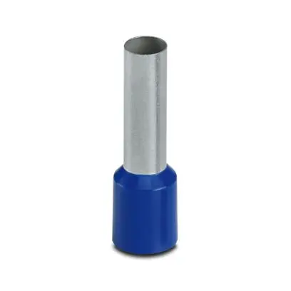 Produktfoto 1 von Phoenix Contact Aderendhülse, Stift ø 5.8 mm, Blau, Polypropylen, 18 mm, Isoliert, 6 AWG max.
