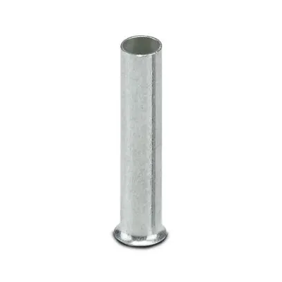 Produktfoto 1 von Phoenix Contact Aderendhülse, Stift ø 2.2 mm, Silber, 12 mm, 12 mm, 14 AWG max.