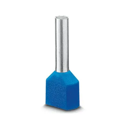 Produktfoto 1 von Phoenix Contact Aderendhülse, Stift ø 2.9 mm, Blau, Polypropylen, 12 mm, Isoliert, 14 AWG max.