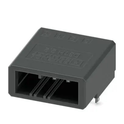 Produktfoto 1 von Phoenix Contact Leiterplatten-Stiftleiste Gerade, 3-polig / 1-reihig, Raster 3.81mm, Nicht ummantelt