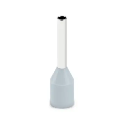 Produktfoto 1 von Phoenix Contact Aderendhülse, Stift ø 1.3 mm, Grau, Polypropylen, 8 mm, Isoliert, 18 AWG max.