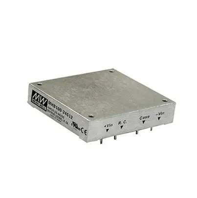 MEAN WELL MHB DC/DC Konverter, 12V dc OUT 8.3 A Durchsteckmontage 24V dc 1500 V 100 W -40 °C 100 °C