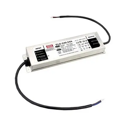 Produktfoto 1 von MEAN WELL LED-Treiber, 240 W 100V ac/dc, 142 V ac/dc, 305 V ac/dc, 431 V ac/dc 10A, 2.23 A, Ausgang 24V Widerstand, 3 in