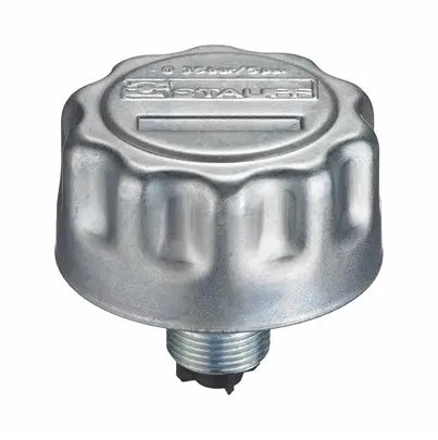 Stauff Entlüfter für Hydraulikeinfüllstutzen 10 μm, Kappen Ø 80 mm Polypropylen Silber