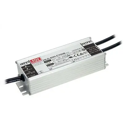 Produktfoto 1 von MEAN WELL LED-Treiber, 60 W 127V ac/dc, 305 V ac/dc, 431 V ac/dc, 90 V ac/dc, Ausgang 48V Widerstand, 3 in 1, 10 V PWM