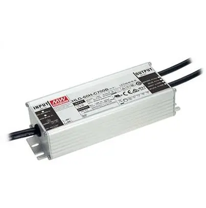 Produktfoto 1 von MEAN WELL LED-Treiber, 60 W 127V ac/dc, 305 V ac/dc, 431 V ac/dc, 90 V ac/dc, Ausgang 48V Widerstand, 3 in 1, 10 V PWM