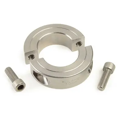 Ruland Edelstahl Wellenmanschette Zweiteilig, mit Klemme 54 mm Außen-ø x 15 mm