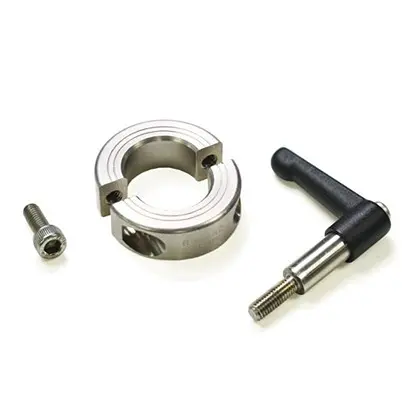 Produktfoto 1 von Ruland Edelstahl Wellenmanschette Zweiteilig, mit Klemme 60 mm Außen-ø  x 15 mm