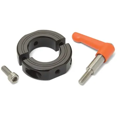 Ruland Aluminium Wellenmanschette Zweiteilig, mit Klemme 45 mm Außen-ø  x 15 mm
