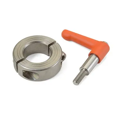 Ruland Edelstahl Wellenmanschette Zweiteilig, mit Klemme 40 mm Außen-ø  x 15 mm