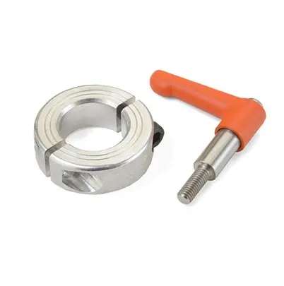 Ruland Aluminium Wellenmanschette Zweiteilig, mit Klemme 34 mm Außen-ø x 13 mm