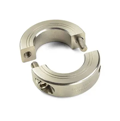 Ruland Edelstahl Wellenmanschette Zweiteilig, mit Klemme 57 mm Außen-ø  x 15 mm
