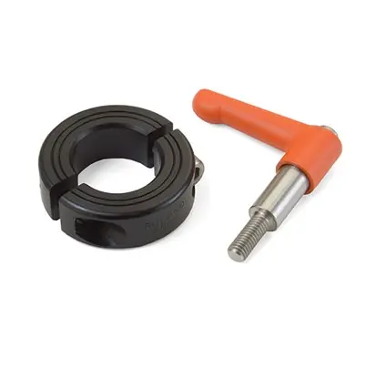 Ruland Aluminium Wellenmanschette Zweiteilig, mit Klemme 42 mm Außen-ø  x 15 mm
