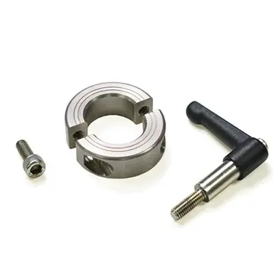 Ruland Edelstahl Wellenmanschette Zweiteilig, mit Klemme 57 mm Außen-ø  x 15 mm