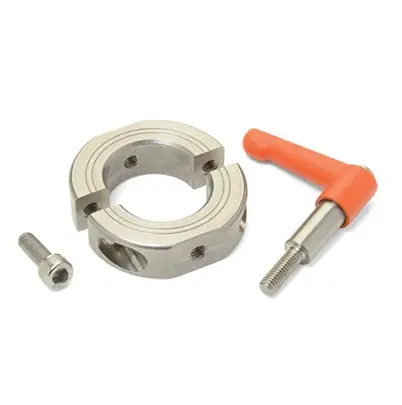Produktfoto 1 von Ruland Edelstahl Wellen-Klemmring Zweiteilig, mit Klemme 45 mm Außen-ø  x 15 mm