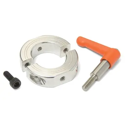 Ruland Aluminium Wellenmanschette Zweiteilig, mit Klemme 28 mm Außen-ø  x 11 mm