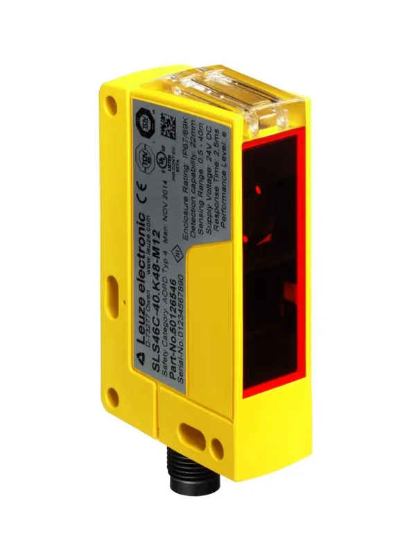 Produktfoto 1 von Leuze 46C Lichtvorhang Einstrahl-Sicherheitsvorrichtung Typ EN ISO 13849-1:2008, IEC 60947-5-2, IEC 61508, EN ISO