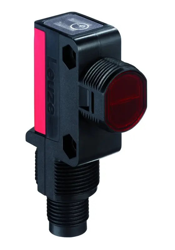 Produktfoto 1 von Leuze Rechteckig Optischer Sensor, Tast-Prinzip, Bereich 0,001 → 0,65 m, PNP Ausgang, M12-Stecker,