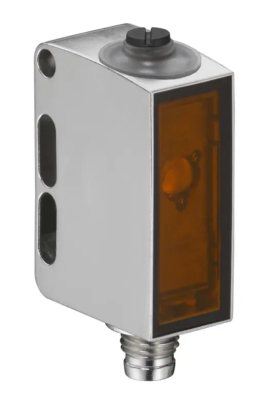 Produktfoto 1 von Leuze Rechteckig Optischer Sensor, Tast-Prinzip, Bereich 0,005 → 0,45 m, PNP/NPN Ausgang, M8 Stecker,