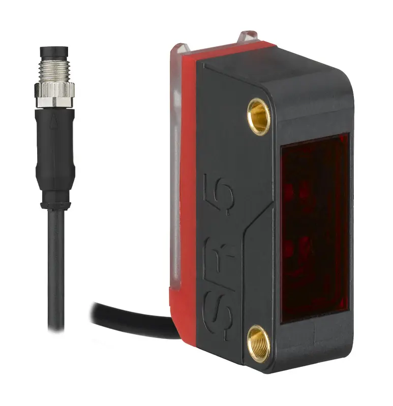 Produktfoto 1 von Leuze Rechteckig Optischer Sensor, Reflexionslichtschranke, Bereich 0,02 → 5 min, PNP Ausgang, M8 Stecker,