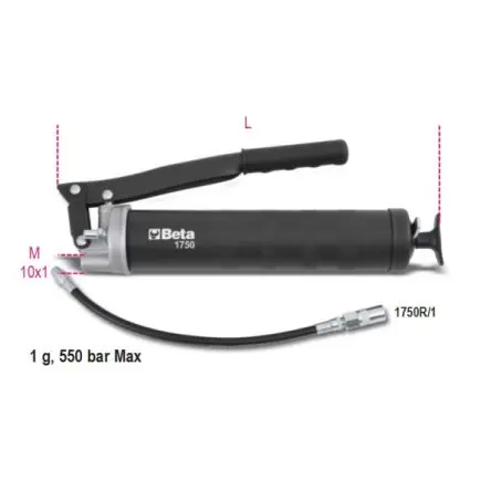 Produktfoto 1 von BETA Stahl Hand-Fettpresse 500cm³ / 550 bar